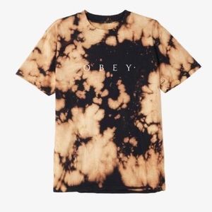 Obey Tie Dye T shirt Graphic Tee
